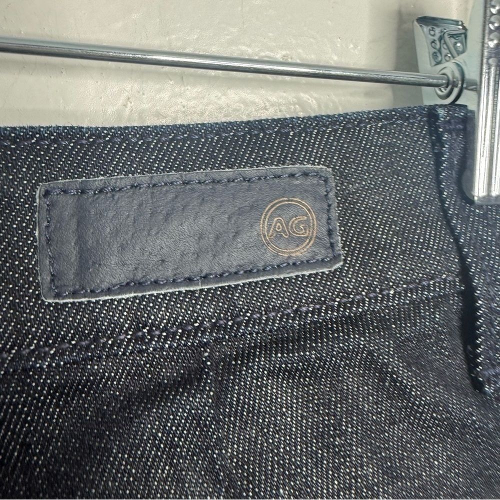 NWT AG Adriano Goldschmied The Layla Cropped Flare Trouser Jean Dark Wash Sz 27 - Picture 7 of 14